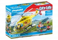 PLAYMOBIL CITY LIFE Gelbėjimo sraigtasparnis, 71203