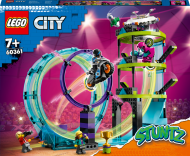 60361 LEGO® City Didžiausias motociklininkų kaskadininkų iššūkis