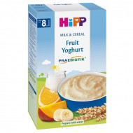 HiPP ekologiška pieniška košė su vaisiais ir jogurtu 250g 8m+ 3311