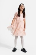 COCCODRILLO suknelė trumpomis rankovėmis ELEGANT JUNIOR GIRL, powder pink, WC4128203EJG-033