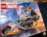 76245 LEGO® Marvel Super Heroes Tamsos baikerio robotas ir motociklas