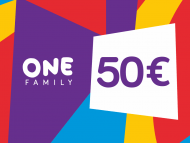 One Family dovanų kuponas 50€