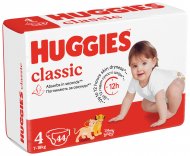 HUGGIES sauskelnės CLASSIC 4, 7-18kg, 44 vnt., 2584131