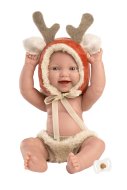 LLORENS mini kūdikis berniukas Reindeer 30cm, 63202