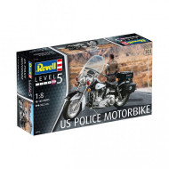 REVELL modelis US Police Motorbike, 7915