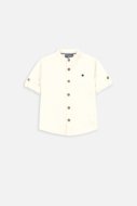 COCCODRILLO marškiniai ilgomis rankovėmis ELEGANT BABY BOY, balti, WC4136201EBB-001-0