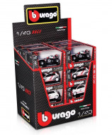 BBURAGO automodelis 1/43 Racing, asort., 18-38010