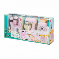 PLAYGO virtuviniai prietaisai (kavos aparatas, mikseris ir tosteris) rožinės spalvos, 38036/38336