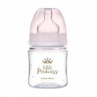 CANPOL BABIES plataus kaklelio buteliukas EASYSTART ROYAL BABY, 120 ml, 35/233_pin