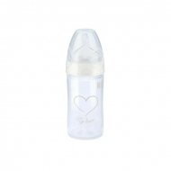 NUK buteliukas su silikoniniu žinduku FIRST CHOICE, 6-18 mėn., 250ml, SD13