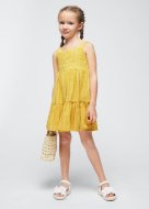 MAYORAL suknelė 6D, medaus spalvos, 3950-21