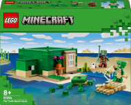 21254 LEGO®  Minecraft Vėžlių Paplūdimio Namas