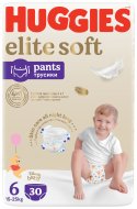 HUGGIES sauskelnės-kelnaitės, Elite Soft, 6 dydis, 15-25kg, 30 vnt, 2659741