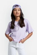 COCCODRILLO marškinėliai trumpomis rankovėmis GARDEN ENGLISH JUNIOR, violetiniai, WC4143201GEJ-016-