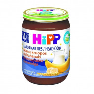 HiPP ekologiška pieniška grūdų košelė su bananais 4m+ 190g 5512