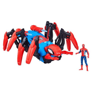 SPIDERMAN ropojantis ir vandenį purškiantis voras su Spiderman figūrėle, F78455L0