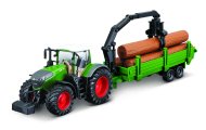 BBURAGO traktorius su priekaba, asort., 10cm., 18-31677/18-31678/18-31659