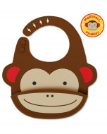 SKIP HOP seilinukas silikoninis 6m+ Zoo Fold & Go Monkey 232201