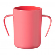 TOMMEE TIPPEE puodelis mokomasis su rankenėlėm 360 6m+, asort., 44721017