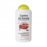 CORINE DE FARME dušo želė/šampūnas CARS 2in1, 3m+, 300 ml