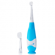 BRUSH BABY elektrinis dantų šepetėlis BABYSONIC, 0-3y, blue