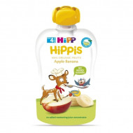HiPP ekologiška obuolių ir bananų tyrelė 4m+ 100g 8573