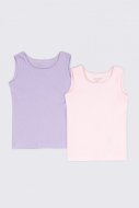 COCCODRILLO apatiniai marškinėliai be rankovių BASIC UNDERWEAR, multicoloured, 92/98 cm, 2 vnt., WC2407208BAU-022