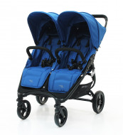 VALCO BABY vežimėlis dvynukams SNAP DUO, ocean blue, 9886