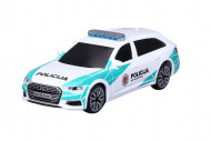 BBURAGO 1:43 automodelis Audi A6 Avant Lietuvos policija, su šviesom ir garsu, 18-31053