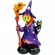 AAMSCAN AirLoonz balionas Scary Witch, 4241811