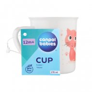CANPOL BABIES puodelis plastikinis, 170 ml, 4/413