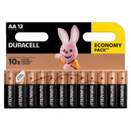 DURACELL baterijos AA, 12 vnt., DURB021