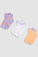 COCCODRILLO kojinės SOCKS GIRL, multicoloured, 3 vnt., WC3383610SOG-022