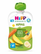 HiPP ekologiška morkų, mangų ir bananų tyrelė, 4m+, 100g, 8530