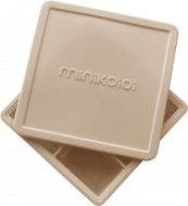 MINIKOIOI silikoninė priešpiečių dėžutė, Bubble Beige, 101130051