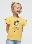 MAYORAL marškinėliai trumpomis rankovėmis 6E, medaus spalvos, 3091-60