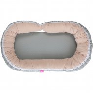 MOTHERHOOD miego pagalvė-lizdas 2in1 Pink Splashes 054/152
