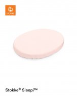 Stokke® Sleepi™ paklodė su guma čiuž. Mini 80 cm, Peachy Pink, 104914