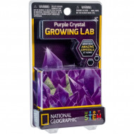 NATIONAL GEOGRAPHIC rinkinys Carded Crystal Grow Purple, NGCRYSTALPCRD