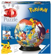 RAVENSBURGER 3D dėlionė Pokemon Ball, 72d., 11785