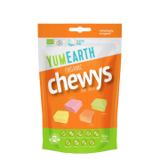 YUMEARTH ekologiški minkšti saldainiai CHEWYS, įvairių vaisių skonių, 142 g, YE315