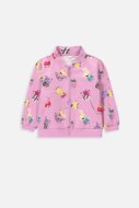 COCCODRILLO susegamas džemperis LICENCE GIRL DISNEY, powder pink, WC4132201LGD-033-0