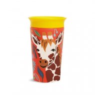 MUNCHKIN  mokomasis puodelis, žirafa, Miracle 360 Wildlove,  6mėn+, 266 ml, 05183501
