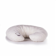 MILLI žindymo pagalvė veliūrinė Comfort 72 cm Bear cream