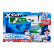 XSHOT žaislinių vandens šautuvų rinkinys Epic Fast-Fill ir Micro Fast-Fill, 56222