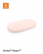 Stokke® Sleepi™ paklodė su guma čiuž. 120 cm, Peachy Pink, 105114