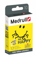 MEDRULL vaikiški pleistrai, "Mr.Happy" 10 vnt., 150075