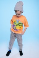COCCODRILLO marškinėliai trumpomis rankovėmis SKATE KIDS, oranžiniai, WC3143203SKK-006