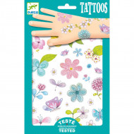 DJECO Body Art tatuiruotės Laukų gėlės, DJ09585