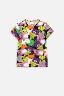 COCCODRILLO marškinėliai trumpomis rankovėmis JOYFUL PUNK KIDS, multicoloured, WC4143203JPK-022-0